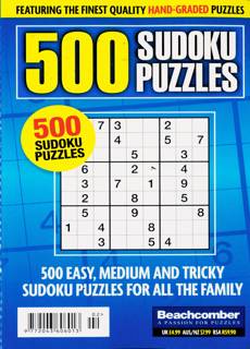 500 Sudoku Puzzles Magazine Issue NO 102
