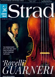 Strad Magazine Issue JUL 26