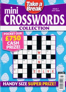 Tab Mini Crossword Coll Magazine Issue NO 7