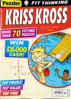 Puzzler Kriss Kross Magazine Issue NO 314