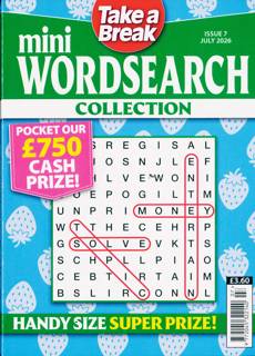 Tab Mini Wordsearch Coll Magazine Issue NO 7