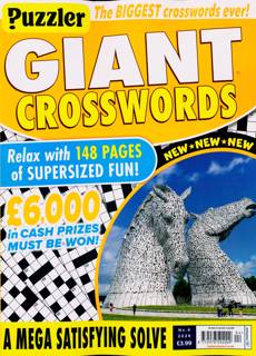 Puzzler Giant Crosswords Magazine Issue NO 4
