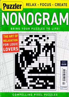Puzzler Nonogram Magazine Issue NO 4