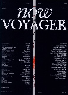 Now Voyager Magazine Issue NO1