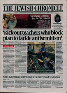 Jewish Chronicle Magazine Issue 09/07/2026