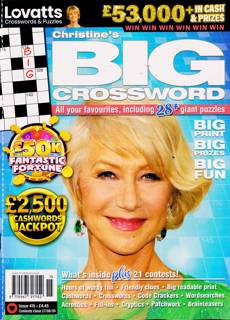 Lovatts Big Crossword Magazine Issue NO 415