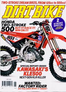 Dirt Bike Mthly Magazine Issue JUN 26