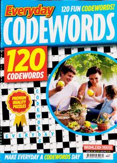 Everyday Codewords Magazine Issue NO 110