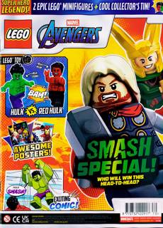 Lego Superhero Legends Magazine Issue AVENGERS35