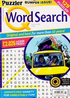 Puzzler Q Wordsearch Magazine Issue NO 628