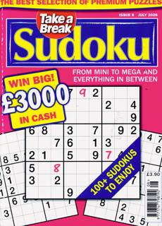 Take a Break Sudoku Magazine Issue NO 8