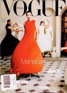 Vogue Italian Magazine Issue NO 908