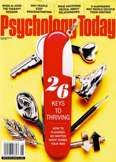 Psychology Today Magazine Issue AUG 26