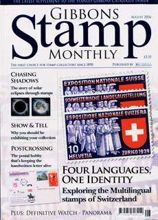 Gibbons Stamp Monthly Magazine Issue AUG 26