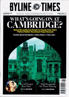 Byline Times Magazine Issue AUG 26
