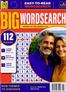 Big Wordsearch Magazine Issue NO 319