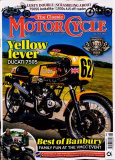 Classic Motorcycle Monthly Magazine Issue AUG 26
