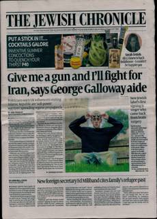 Jewish Chronicle Magazine Issue 23/07/2026