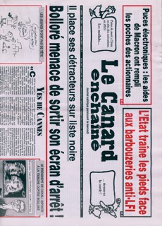 Le Canard Enchaine Magazine Issue NO5506