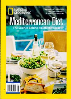 National Geographic Coll Magazine Issue A MED DIET