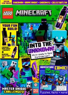 Lego Minecraft Magazine Issue NO 50
