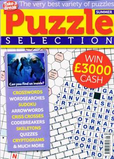 Take a Break Puzzle Selection Magazine Issue NO 8