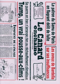Le Canard Enchaine Magazine Issue NO5507
