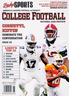 Lindys College Football Preview Magazine Issue 2026