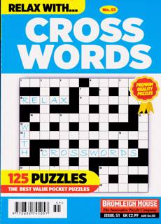 Relax with Crosswords Magazine Issue NO 51