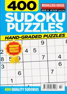 400 Sudoku Puzzles Magazine Issue NO 14