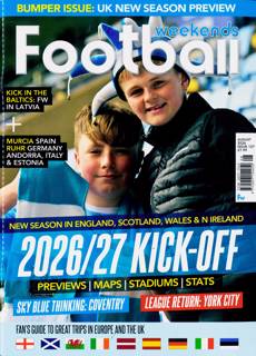 Football Weekends Magazine Issue AUG 26