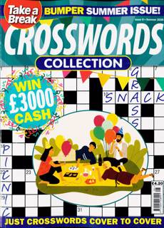 Take a Break Crossword Collection Magazine Issue NO 8