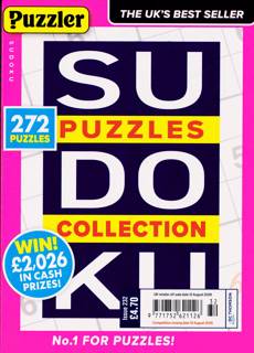 Puzzler Sudoku Puzzle Collection Magazine Issue NO 232