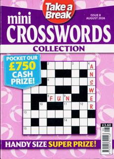 Tab Mini Crossword Coll Magazine Issue NO 8