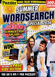 Puzzler Wordsearch Special Magazine Issue NO 29
