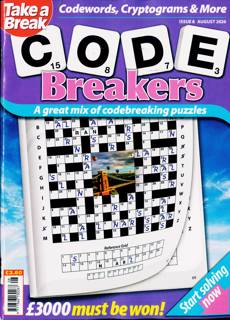 Take A Break Codebreakers Magazine Issue NO 8