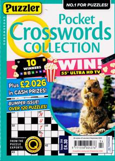 Puzzler Q Pock Crosswords Magazine Issue NO 293
