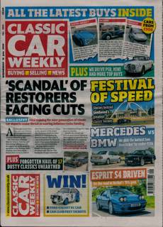 Classic Car Weekly Magazine Issue 15/07/2026