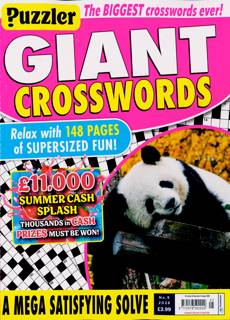 Puzzler Giant Crosswords Magazine Issue NO 5