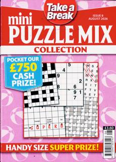 Tab Mini Puzzle Mix Coll Magazine Issue NO 8