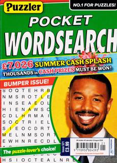 Puzzler Pocket Wordsearch Magazine Issue NO 521