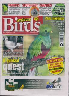 Cage And Aviary Birds Magazine Issue 22/07/2026