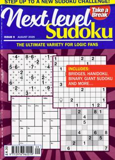Tab Next Level Sudoku Magazine Issue NO 9