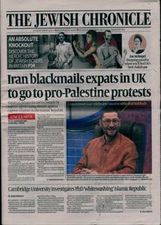 Jewish Chronicle Magazine Issue 13/08/2026