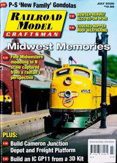 Railroad Model Craftsman Magazine Issue JUL 26