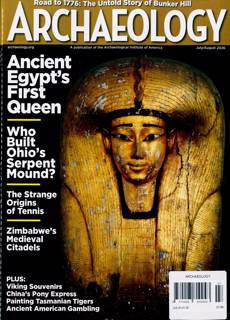 Archaeology Magazine Issue JUL-AUG