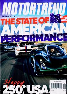 Motor Trend Magazine Issue SUMMER