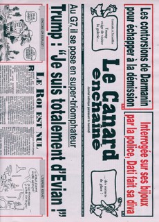 Le Canard Enchaine Magazine Issue NO5510