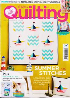 Love Patchwork Quilting Magazine Issue NO 166
