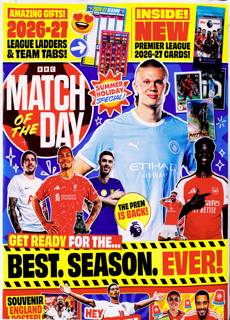 Match Of The Day  Magazine Issue NO 757